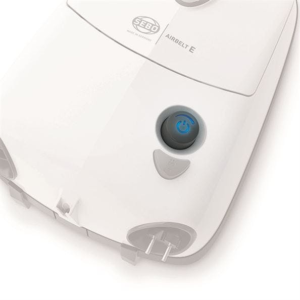 SEBO Airbelt E1 Kombi Canister Vacuum (White) — B&C Sewing and Vacuum