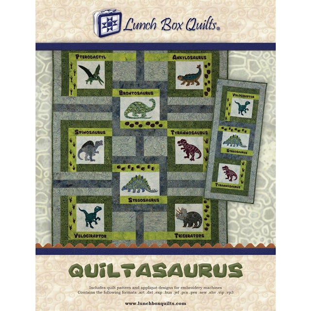Quiltasaurus quilt