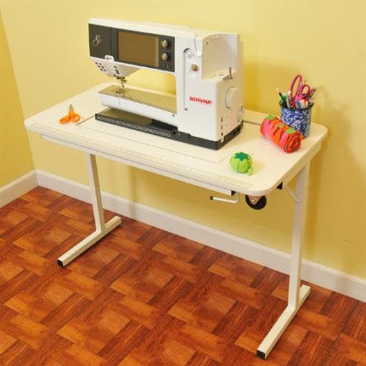 photo of arrow gidget sewing table