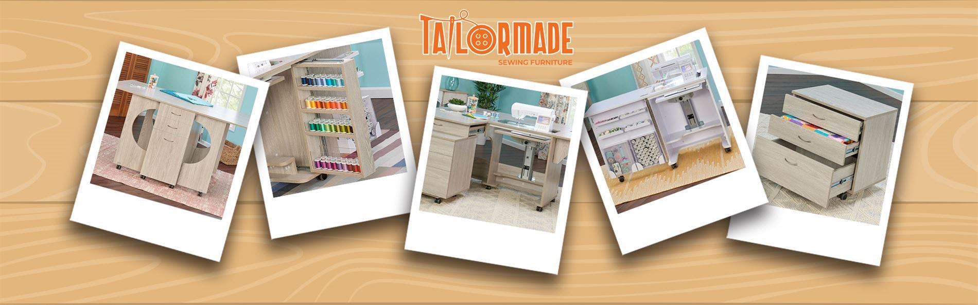 Tailormade sewing furniture banner