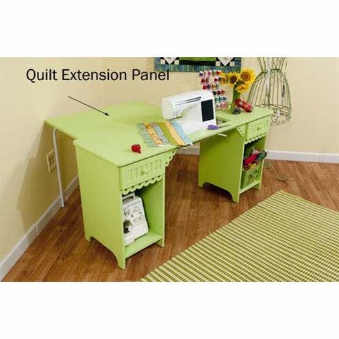 Arrow Olivia Sewing Cabinet top view with extension pannel