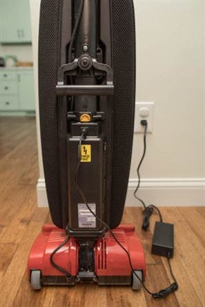 Simplicity Cordless Freedom Upright S10CV vacuum charging