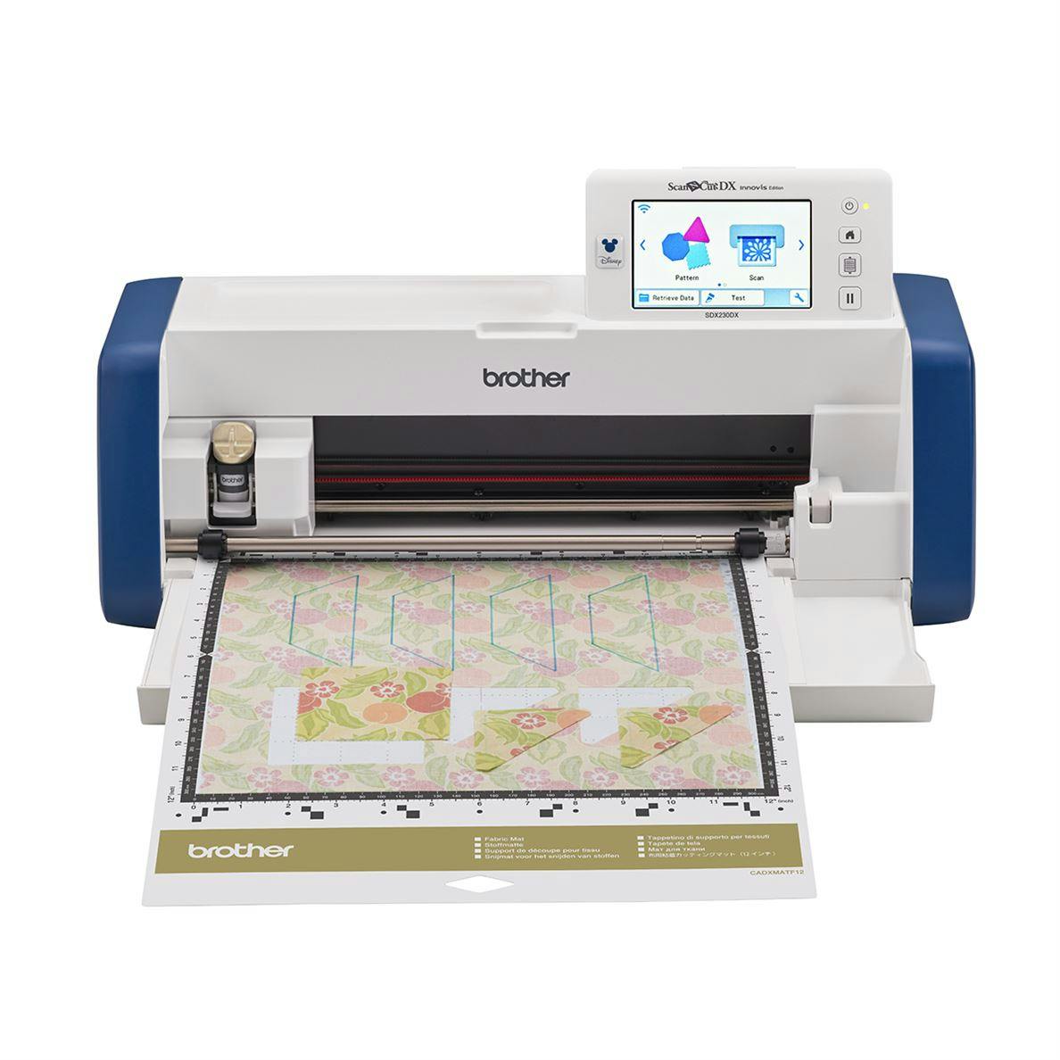 Brother Disney ScanNCut SDX230DX with fabric mat