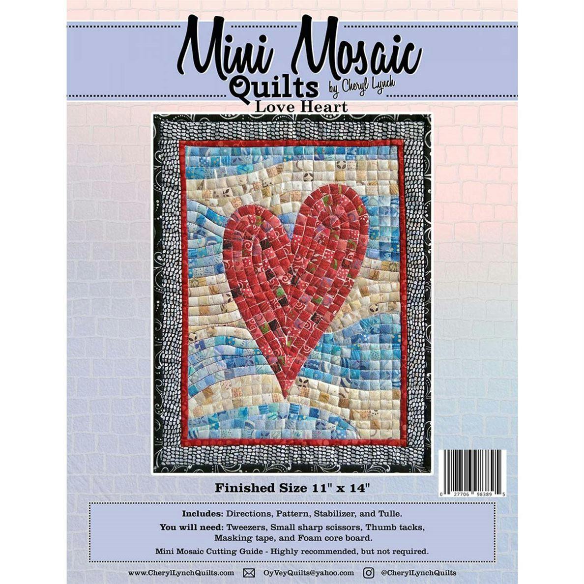 Mini Mosaic Love Heart Pattern