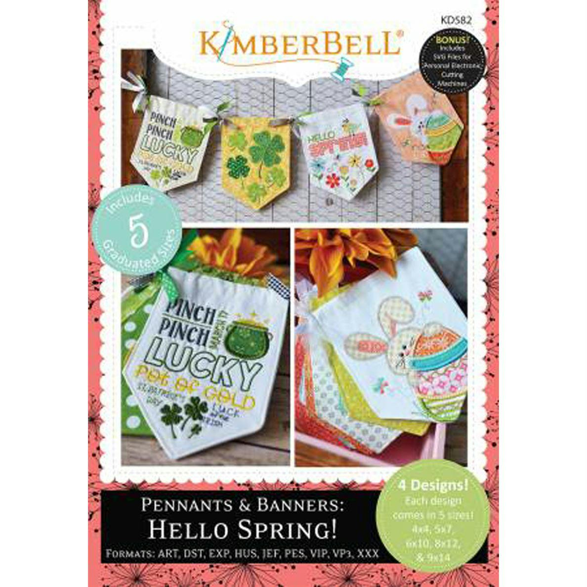 Kimberbell Hello Spring Pennants and Banners