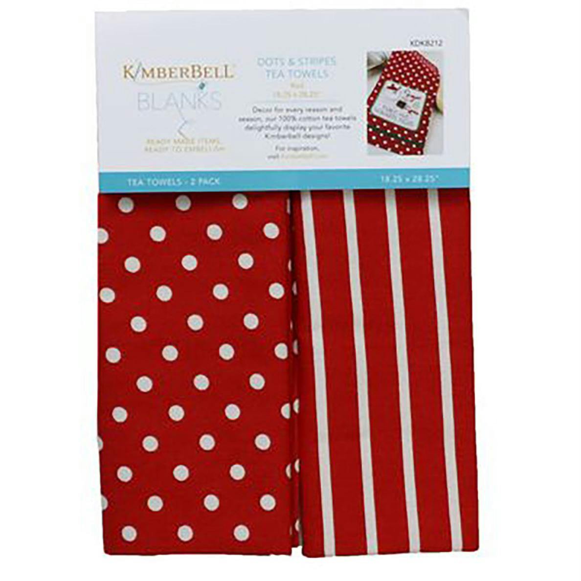 Kimberbell Red Tea Towels