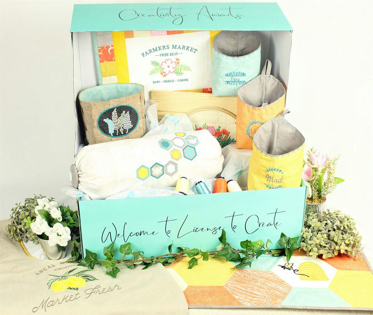 License to Create Spring Sewing and Summer Growing kit
