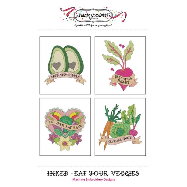 Front cover of Inked -- Eat your Veggies CD