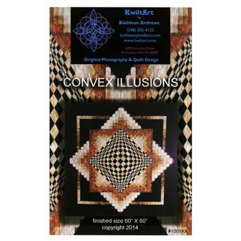 Convex Illusions quilt pattern