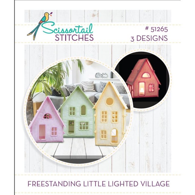 Freestanding Little Lighted Village cover