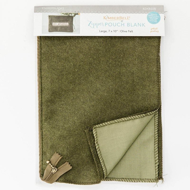 Kimberbell Pouch in Olive Felt