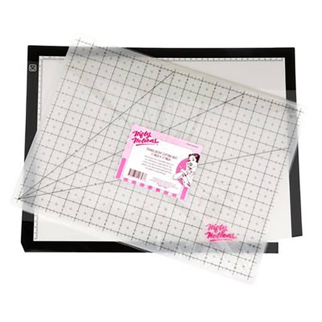 Nifty Notions cutting mat and light box