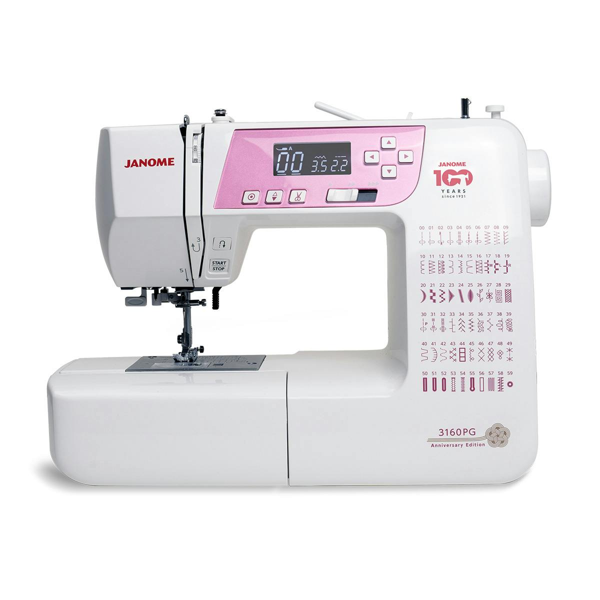 Janome 3160PG 100th Anniversary Computerized Sewing Machine