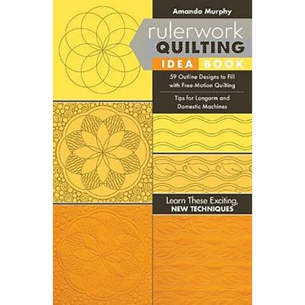 ruler work quilting idea book