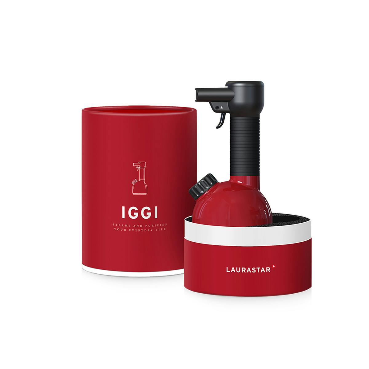 Laurastar IGGI Handheld Steamer Intense Red