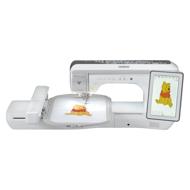 Brother Luminaire XP3 with embroidery unit