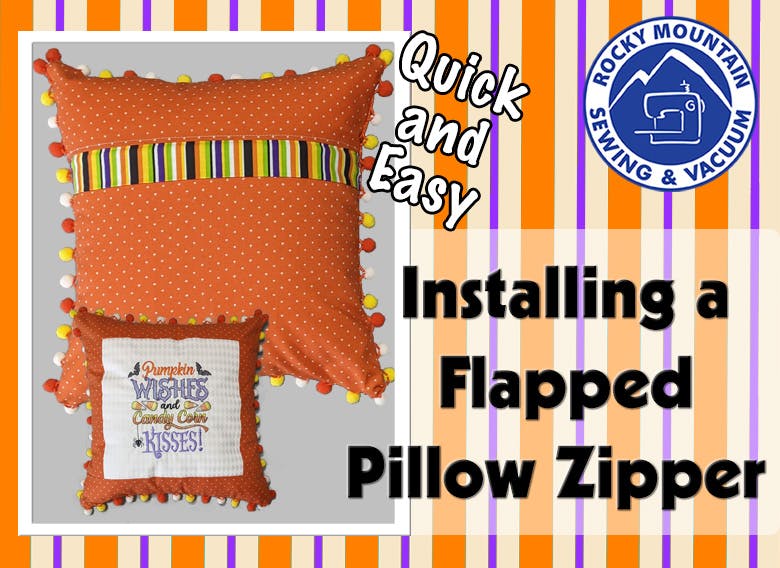 blog image for Intalling a Flapped Pillow Zipper