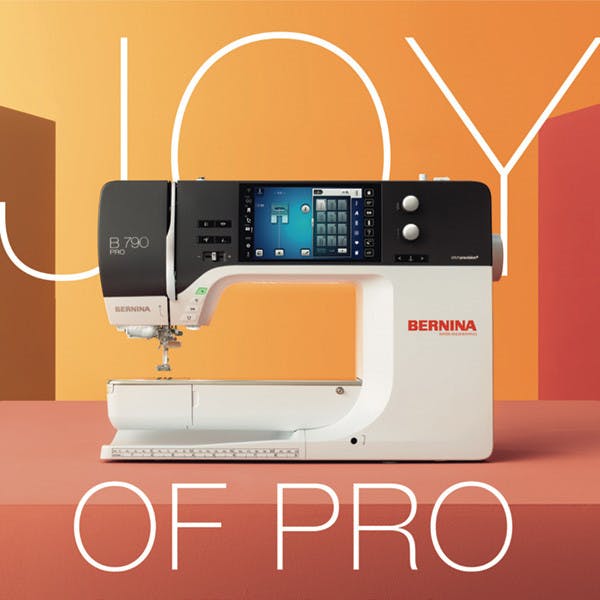 Bernina 790 Pro - Joy of Pro