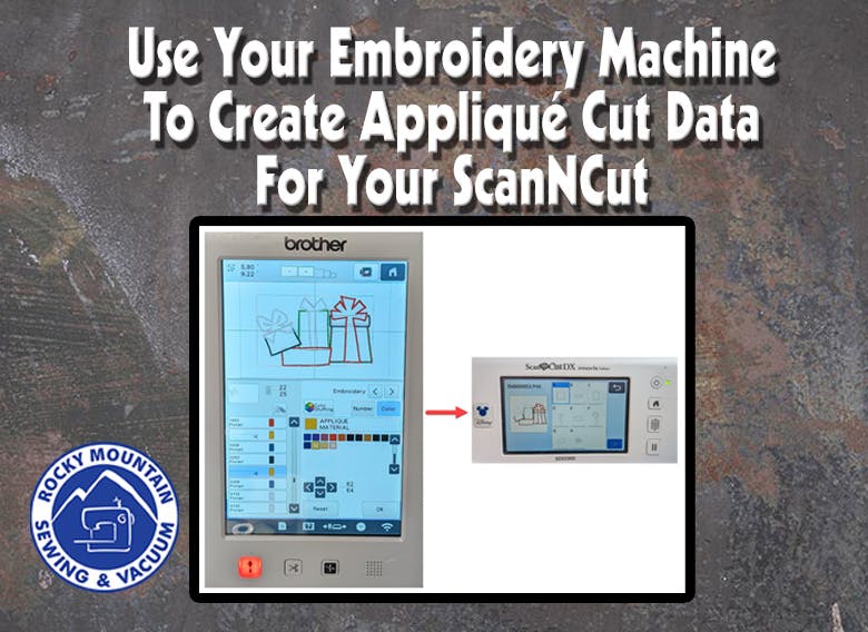 Blog image for "Use Your Embroidery Machine to Create Appliqué Cut Data for Your ScanNCt
