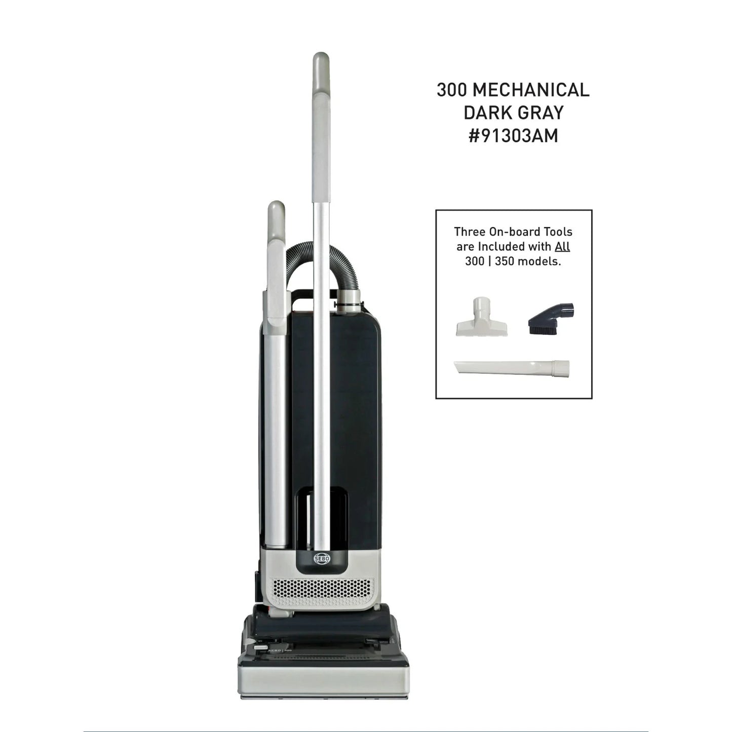 SEBO 300 Mechanical Upright Vacuum