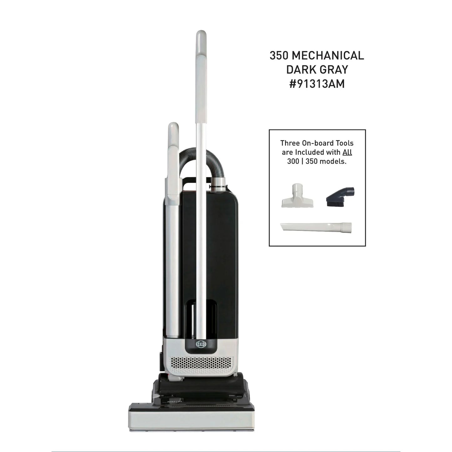 SEBO 350 Mechanical Upright Vacuum