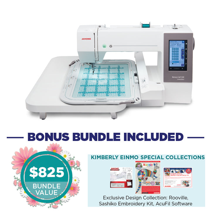 Janome Memory Craft 550E Limited Edition