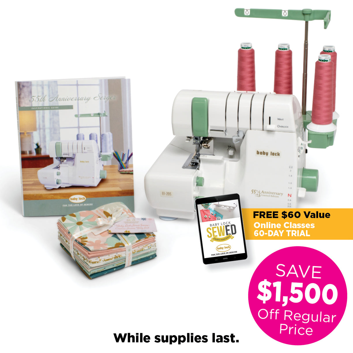 Baby Lock 55th Anniversary Limited Edition 4-Thread Serger