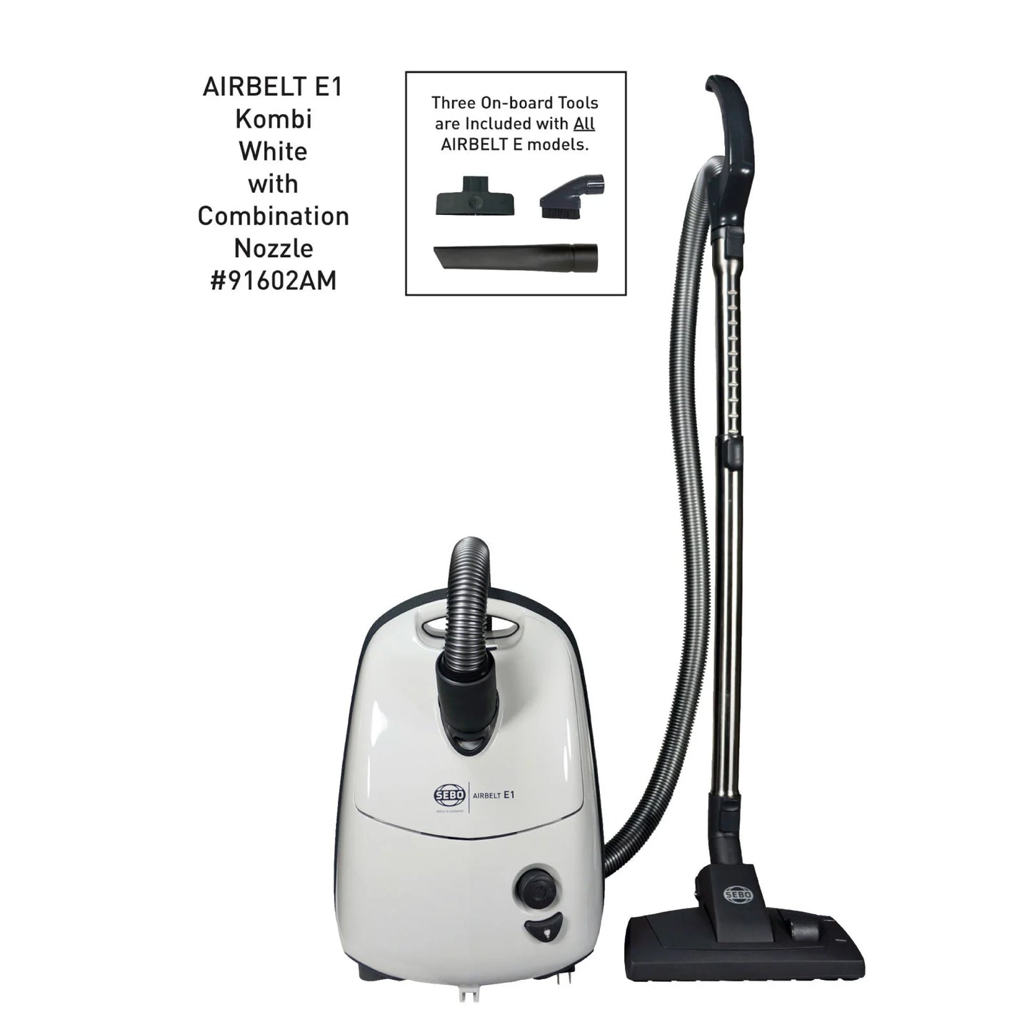 SEBO Airbelt E1 Kombi