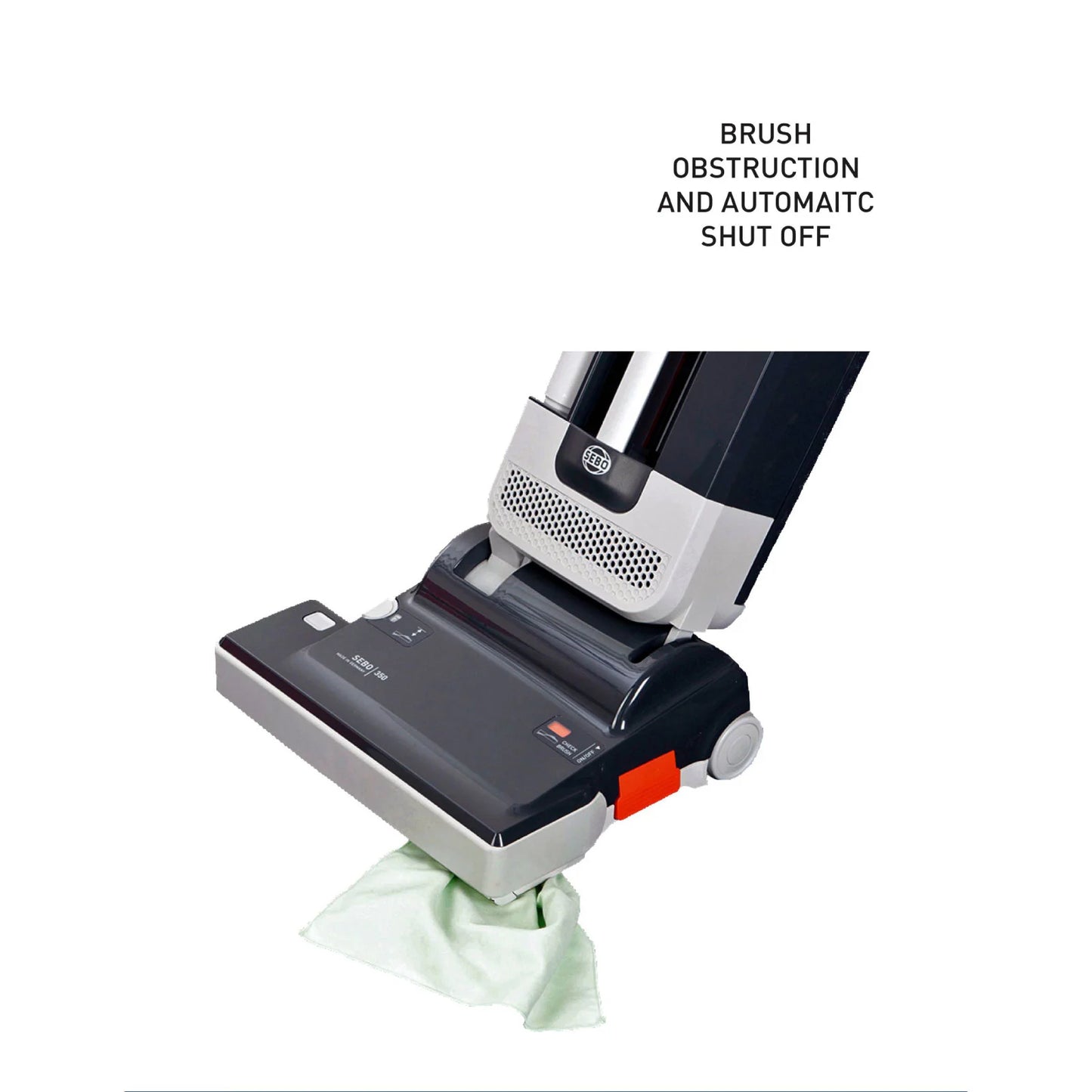 SEBO 350 Mechanical Upright Vacuum