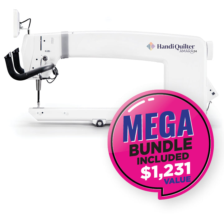 Handi Quilter Amara 24-inch Longarm Quilting Machine and Frame