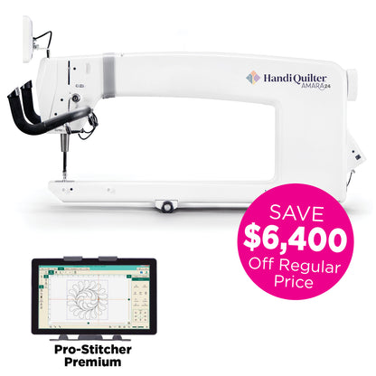 Handi Quilter Amara 24-inch Longarm Quilting Machine and Frame