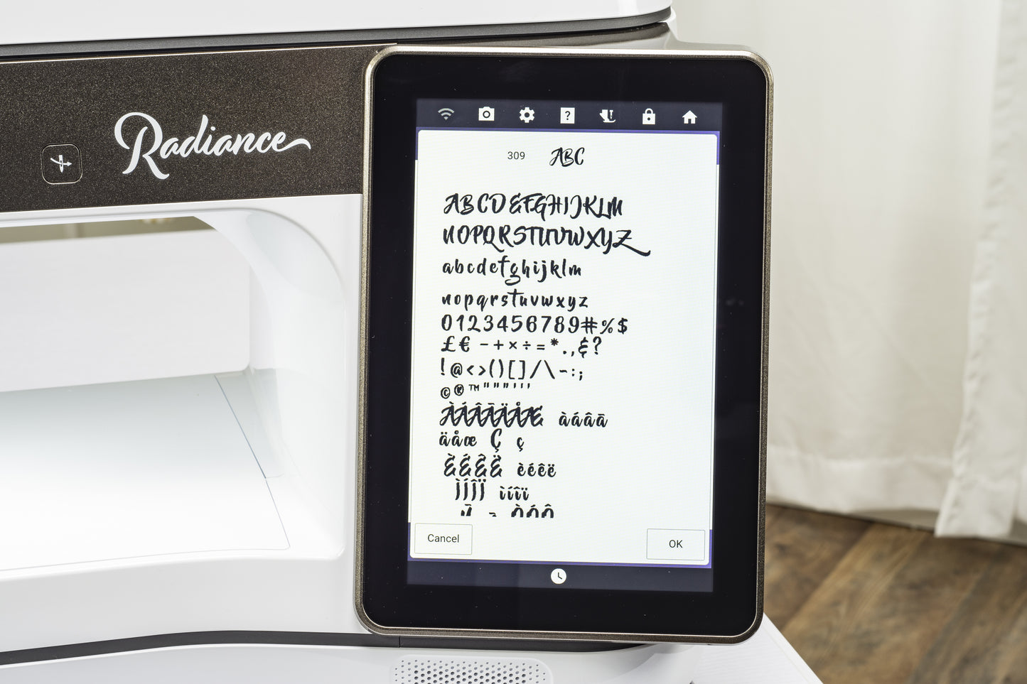 Baby Lock Radiance Embroidery, Sewing and Quilting Machine