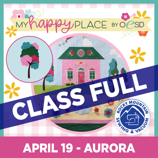 My Happy Place by OESD Embroidery Block of the Month - Aurora