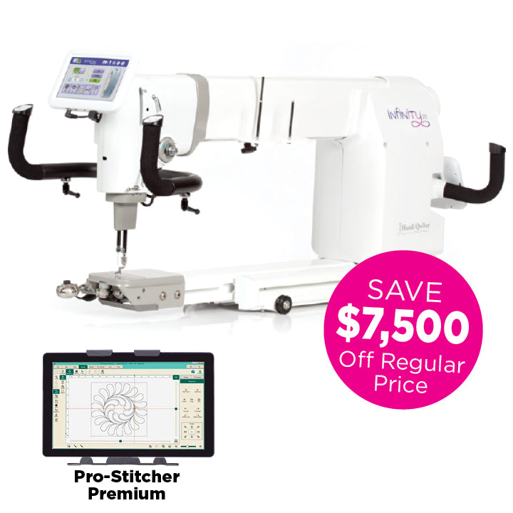 Handi Quilter Infinity 26-inch Longarm Quilting Machine with Frame