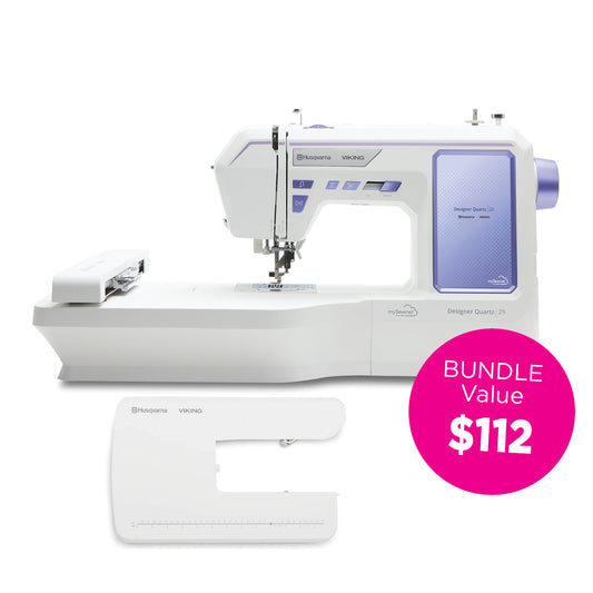 HUSQVARNA VIKING DESIGNER QUARTZ 29 Sewing & Embroidery Machine