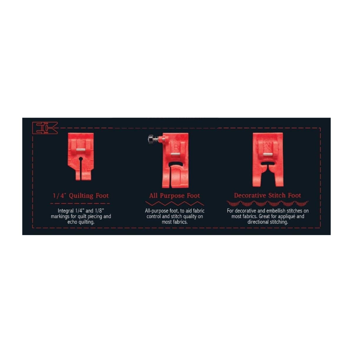 SewFine Ultra T High Performance Foot Set – Multiple Options