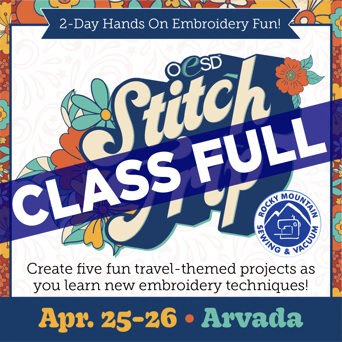 Stitch Trip with OESD - Arvada