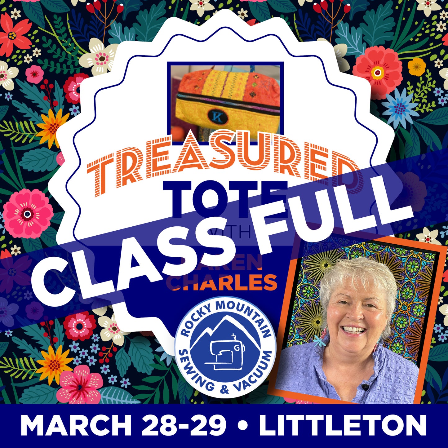 Treasured Tote with Pfaff - Littleton
