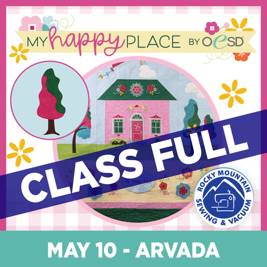 My Happy Place by OESD Embroidery Block of the Month - Arvada