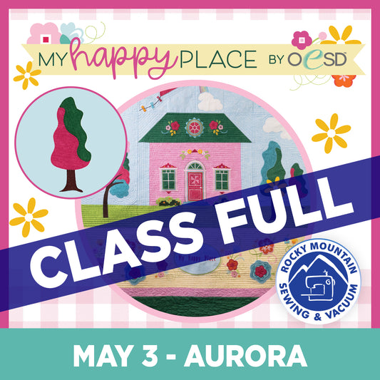 My Happy Place by OESD Embroidery Block of the Month - Aurora