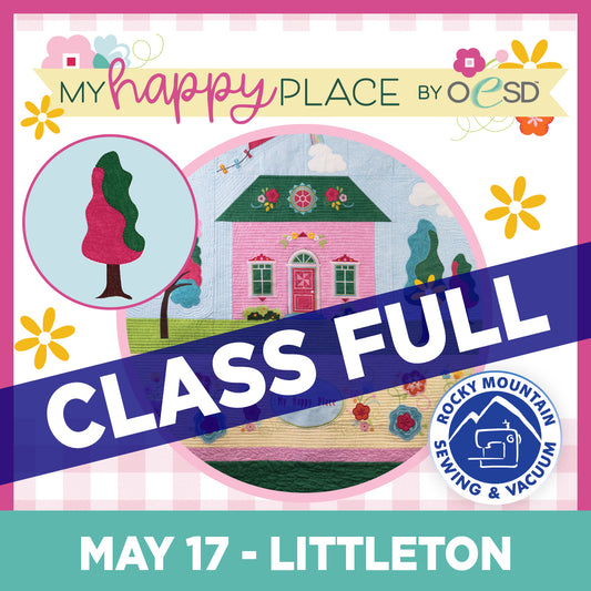 My Happy Place by OESD Embroidery Block of the Month - Littleton